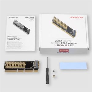 AXAGON PCEM2-1U PCI-E 3.0 16x - M.2 SSD NVMe