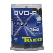 Traxdata DVD-R 16X CAKE 100