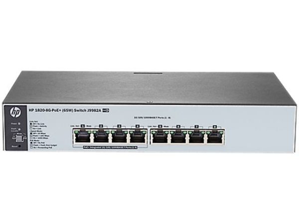 NET SWC HP 1820-8G PoE+ (65W)