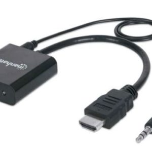 MH Converter HDMI muški/VGA ženski +audio crni