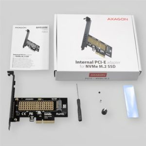 AXAGON PCEM2-N PCI-E 3.0 4x - M.2 SSD NVMe