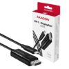 AXAGON USB-C -> DisplayPort cable 1.8m 4K/60Hz