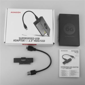 AXAGON ADSA-1S6 USB3.0 - SATA HDD/SSD 2