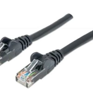 Intellinet patch kabel 1m Cat.6 UTP PVC crni