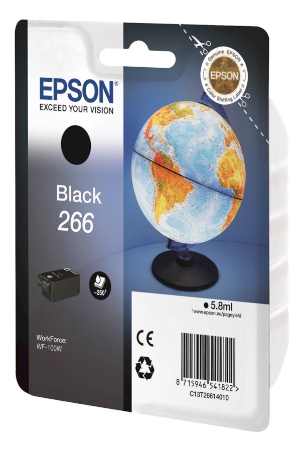 Tinta EPSON 266 WF-100W Black