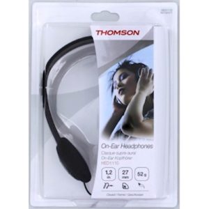 THOMSON HED1115BK ON-EAR HEADPHONES
