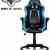 Gaming stolica Spirit of gamer RACING crno-plava