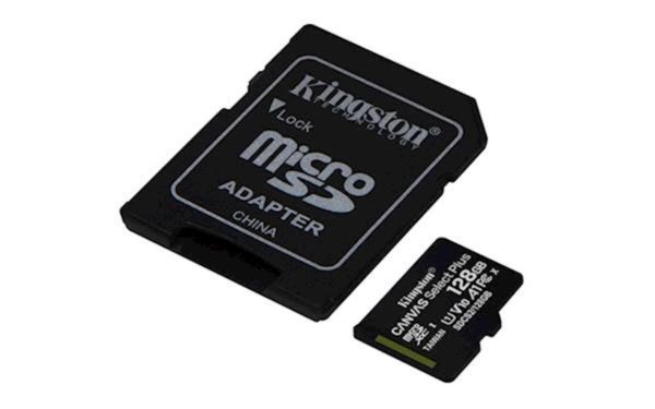 SDXC Kingston micro 128GB CANVAS SELECT Plus 100MB/s