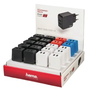 Punjač baza HAMA USB 2.4A (pakovanje 20 kom
