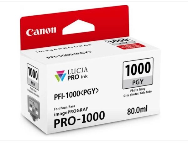 Tinta CANON PFI-1000 PHOTO GREY