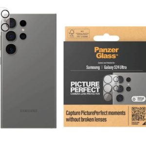 Zaštitni okvir za kameru PG Galaxy S24 Ultra Black