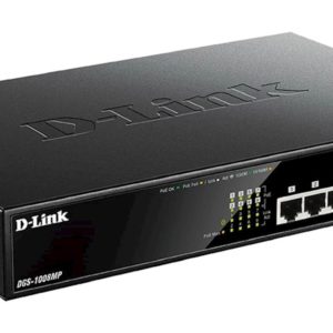 Switch DLINK 8-Port PoE Fast Ethernet Unmnged Desktop