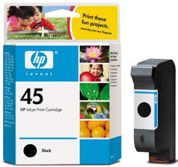 Tinta HP black 45 Tinta HP black 45