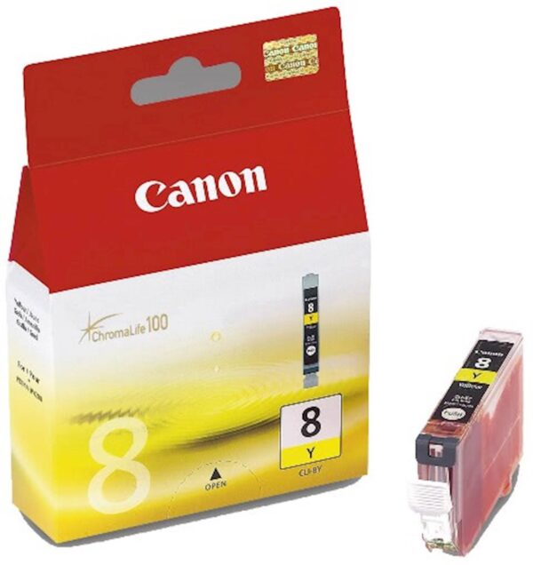 Tinta CANON CLI-8 Y Tinta CANON CLI-8 Y