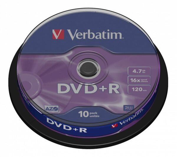 DVD+R MEDIJ VERBATIM 10PK CB 16X 4 DVD+R MEDIJ VERBATIM 10PK CB 16X 4