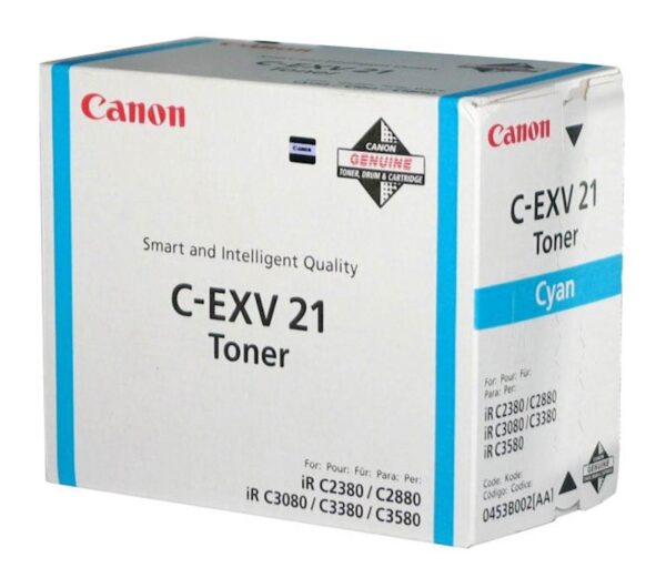 Toner CANON C-EXV 21 Cyan Toner CANON C-EXV 21 Cyan