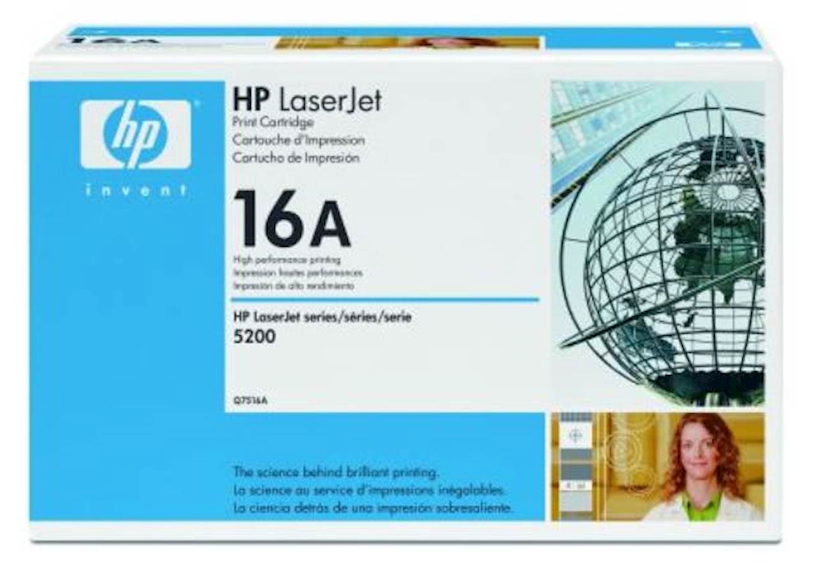 Toner HP black 16A