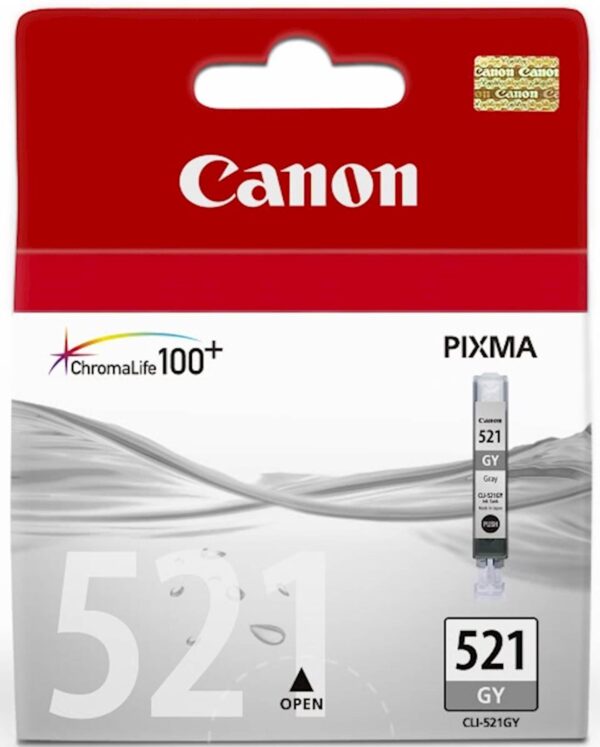 Tinta CANON CLI-521 Gy Tinta CANON CLI-521 Gy