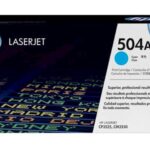 Toner HP cyan 504A