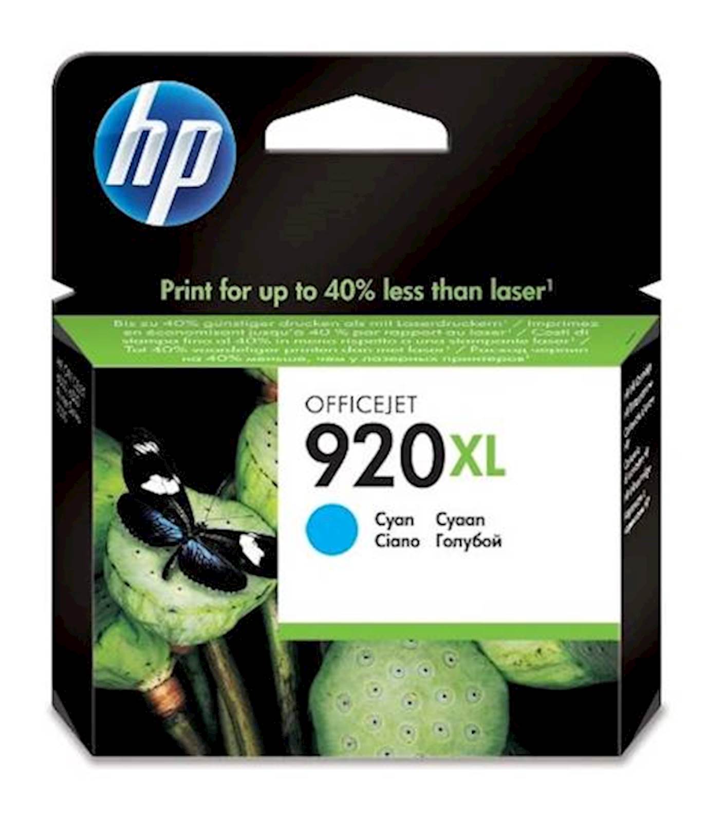 Tinta HP cyan 920XL