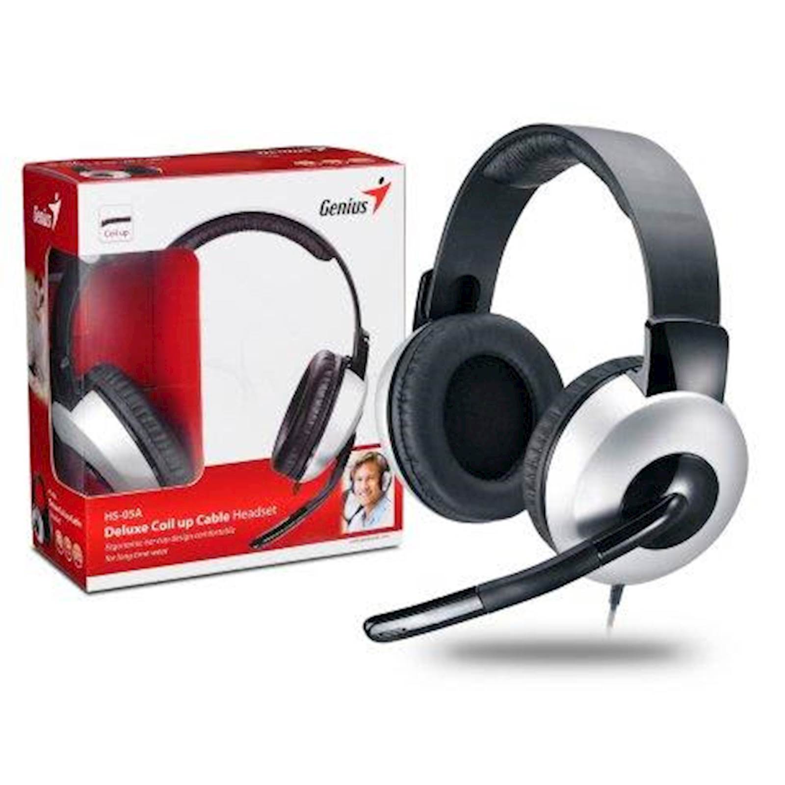 SLUŠALICE S MIKROFONOM GENIUS HS-05A