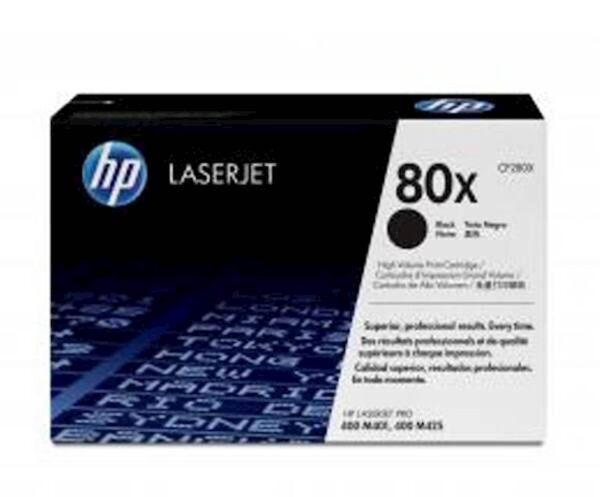 Toner HP black 80X Toner HP black 80X