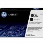 Toner HP black 80A