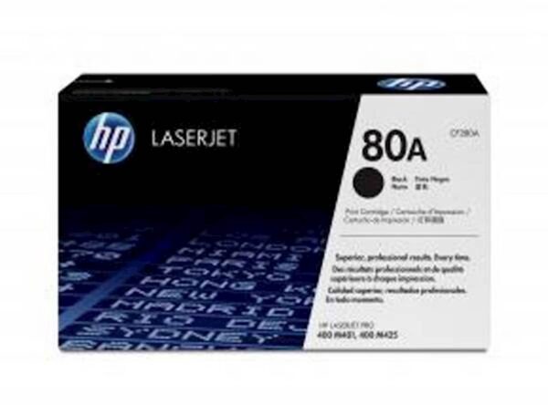 Toner HP black 80A Toner HP black 80A