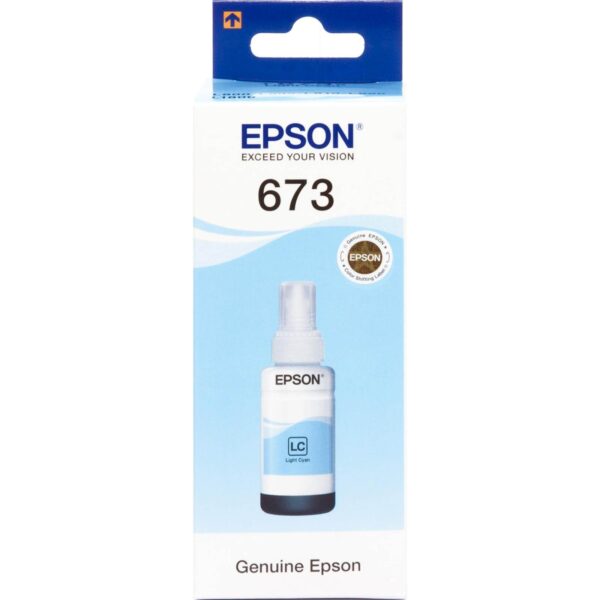 Tinta EPSON EcoTank ITS T6735 Light Cyan 70ml Tinta EPSON EcoTank ITS T6735 Light Cyan 70ml