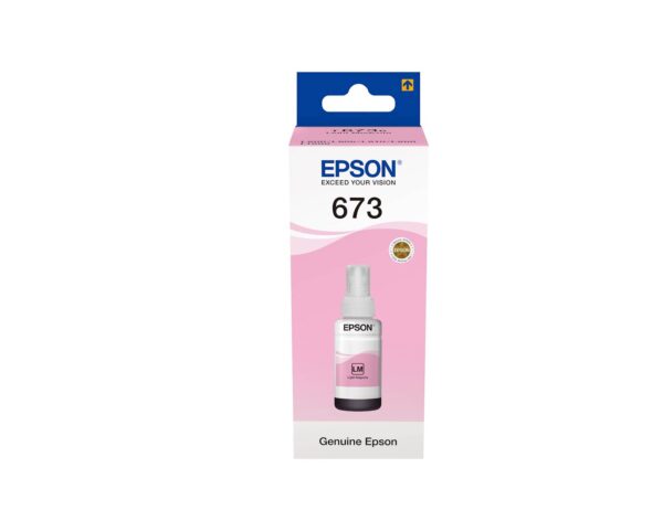 Tinta EPSON EcoTank ITS T6736 Light Magenta 70ml Tinta EPSON EcoTank ITS T6736 Light Magenta 70ml