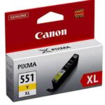 Tinta CANON CLI-551XL YELLOW