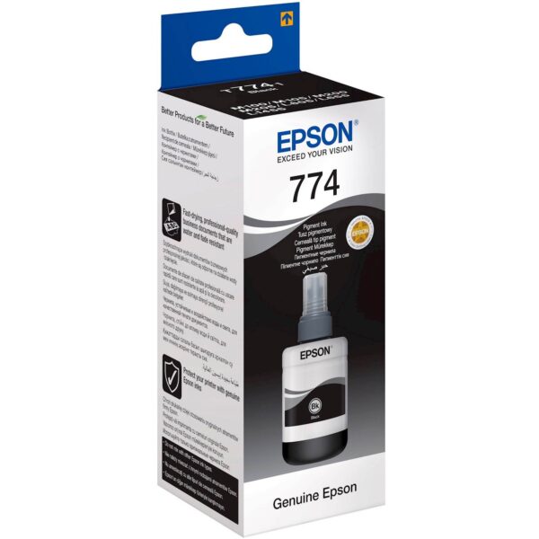 Tinta EPSON EcoTank ITS T7741 Pigment Black 140ml Tinta EPSON EcoTank ITS T7741 Pigment Black 140ml