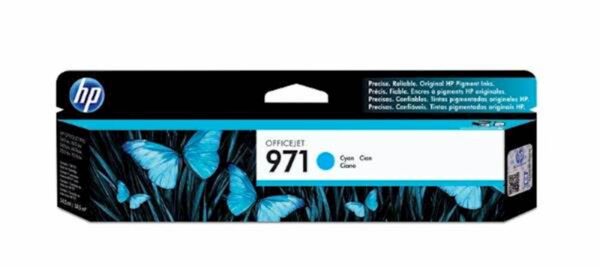 Tinta HP cyan 971 Tinta HP cyan 971