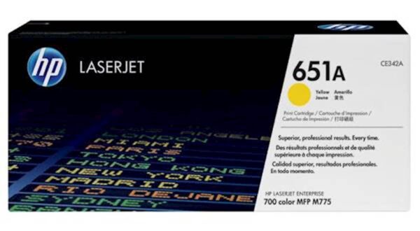 Toner HP yellow 651A Toner HP yellow 651A