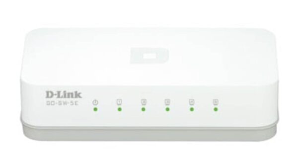 Switch DLINK 5-Port 10/100M Desktop GO-SW-5E/E Switch DLINK 5-Port 10/100M Desktop GO-SW-5E/E