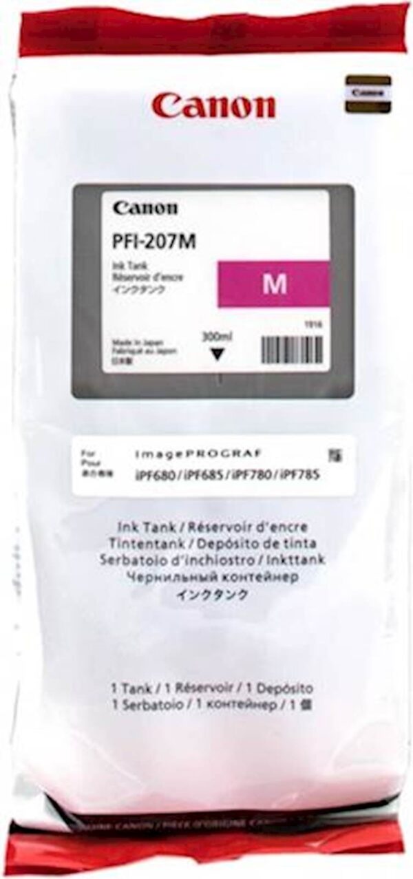 Tinta CANON PFI-207 Magenta Tinta CANON PFI-207 Magenta