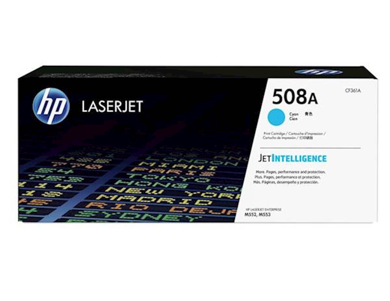 Toner HP cyan 508A