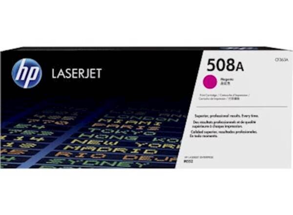 Toner HP magenta 508A Toner HP magenta 508A