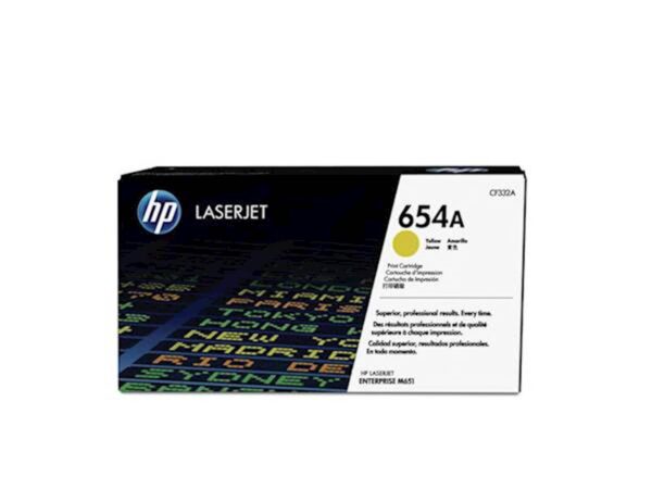 Toner HP yellow 654A Toner HP yellow 654A