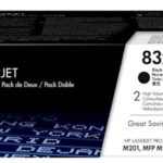 Toner HP black 83X