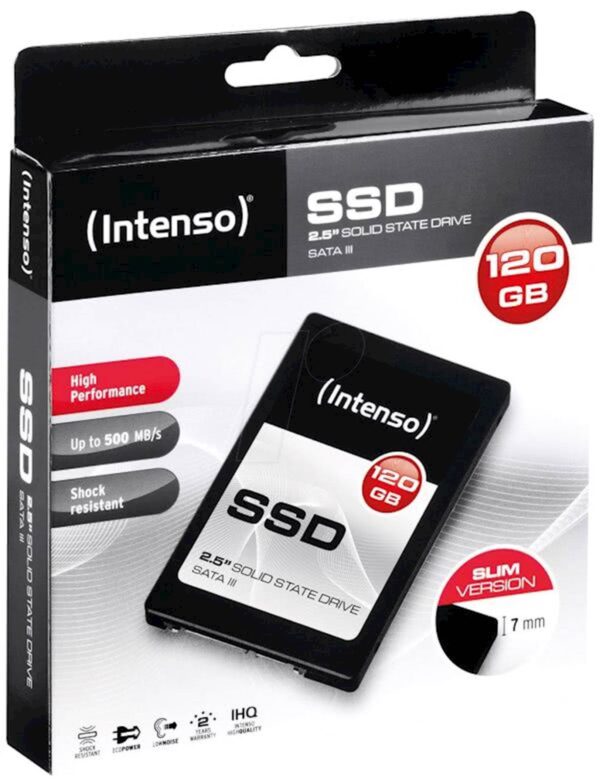SSD Intenso 120GB SATA III SSD Intenso 120GB SATA III