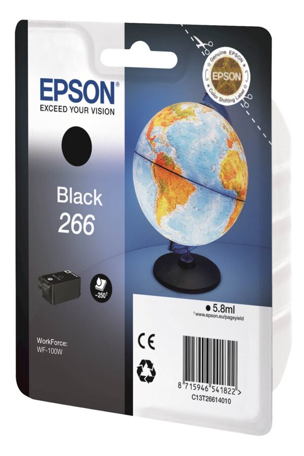 Tinta EPSON 266 WF-100W Black Tinta EPSON 266 WF-100W Black