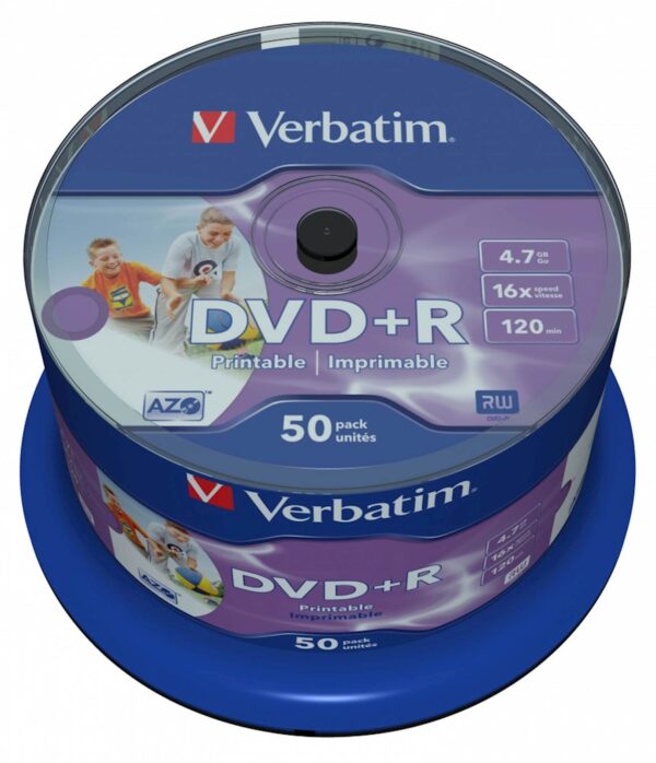 DVD+R MEDIJ VERBATIM 50PK PR. 16X 4