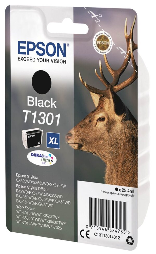 Tinta EPSON T1301 Black Tinta EPSON T1301 Black