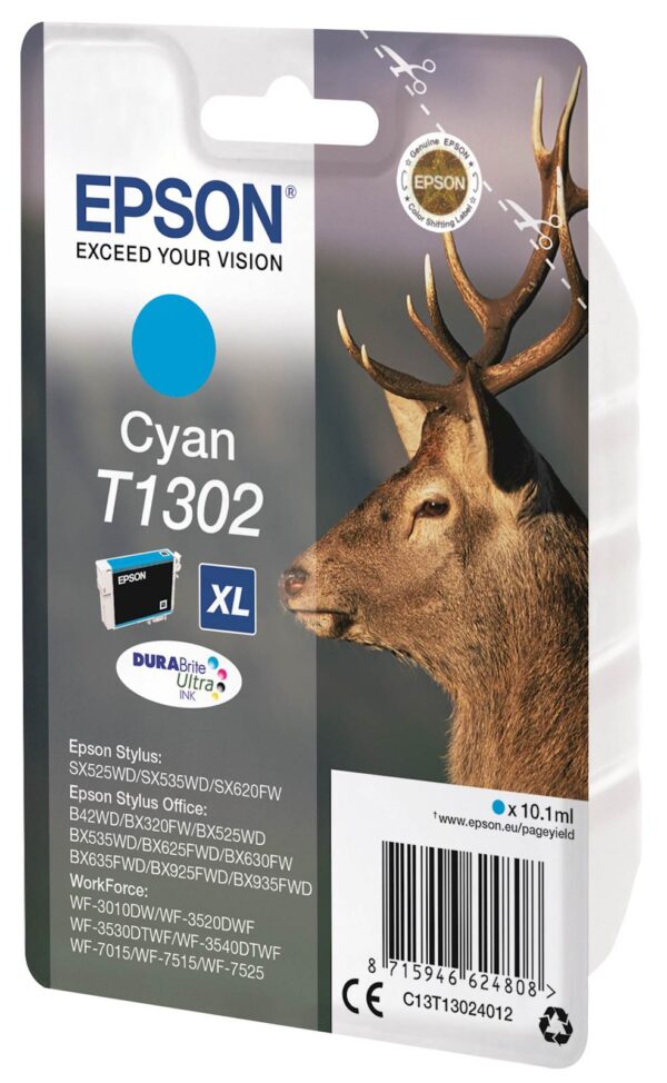 Tinta EPSON T1302 Cyan Tinta EPSON T1302 Cyan
