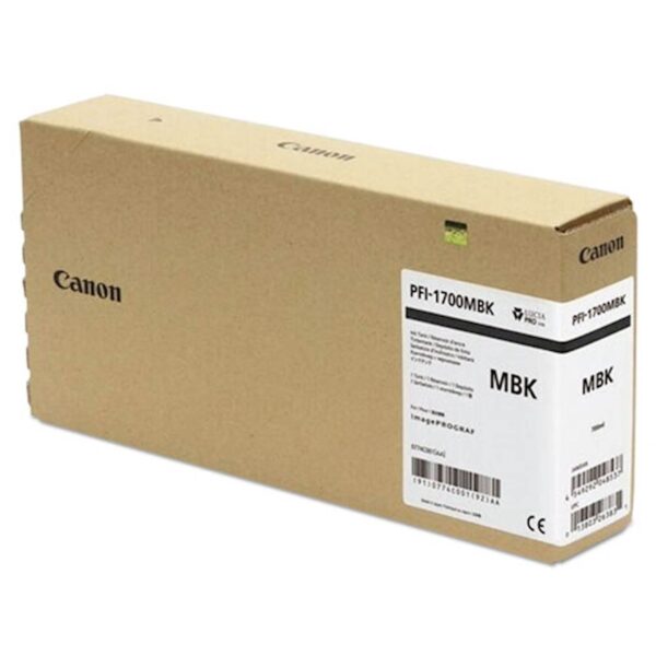 Tinta CANON PFI-1700 Matte Black Tinta CANON PFI-1700 Matte Black