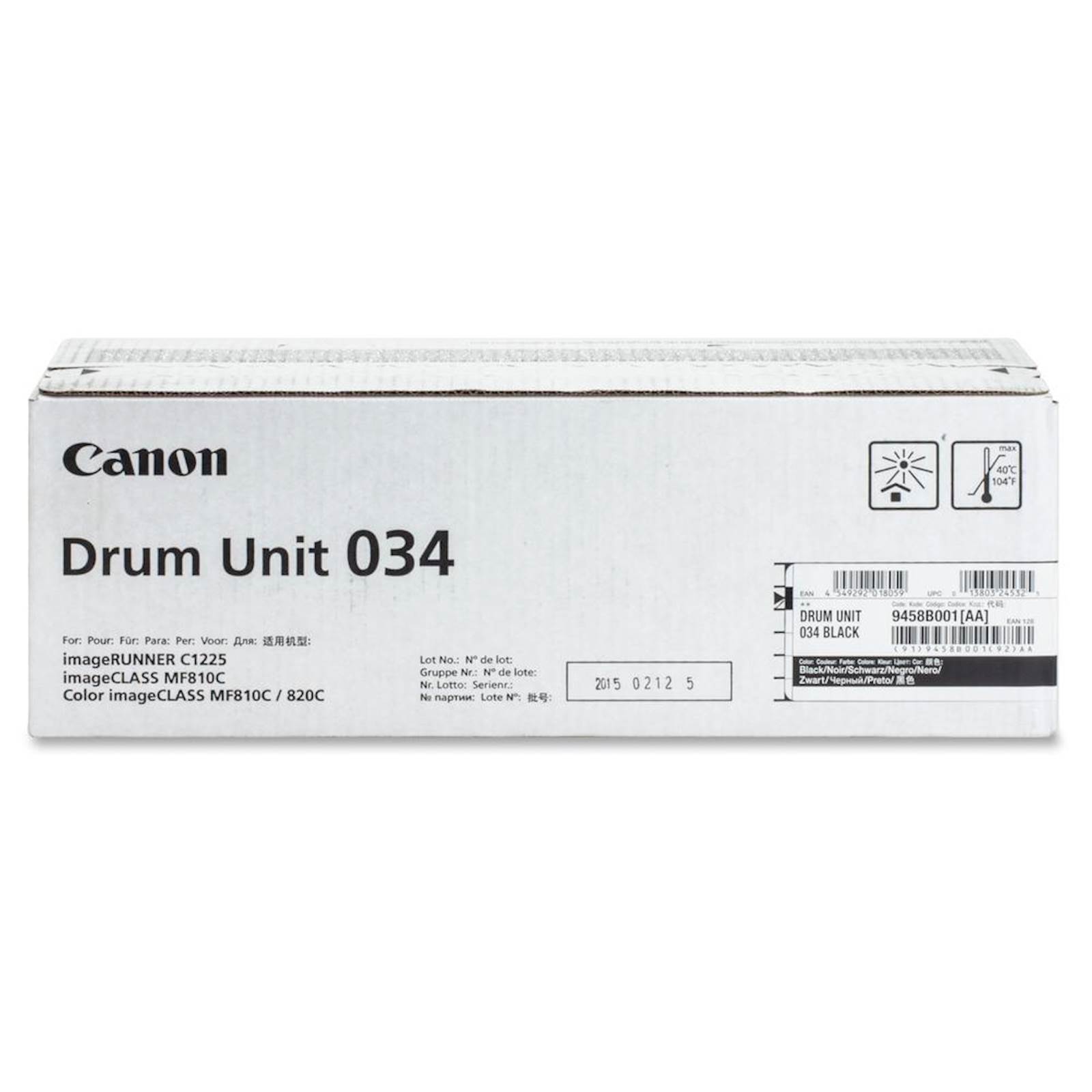 Bubanj CANON 034 Black