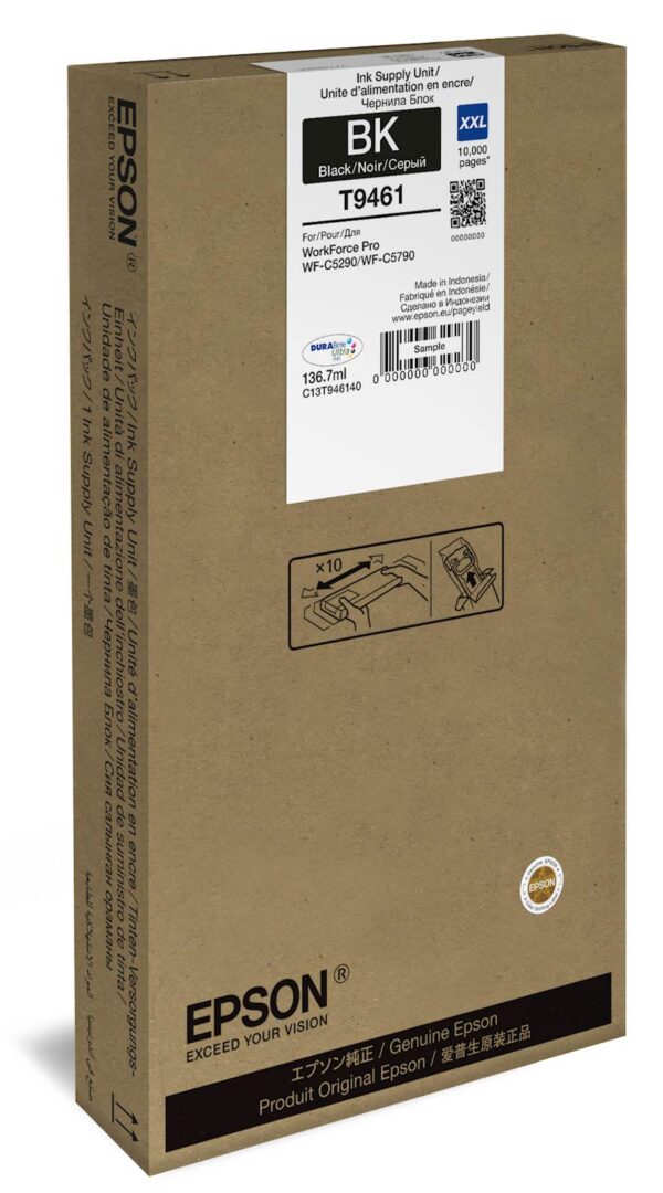 Tinta EPSON WF-C5790 XL Black 5k Tinta EPSON WF-C5790 XL Black 5k