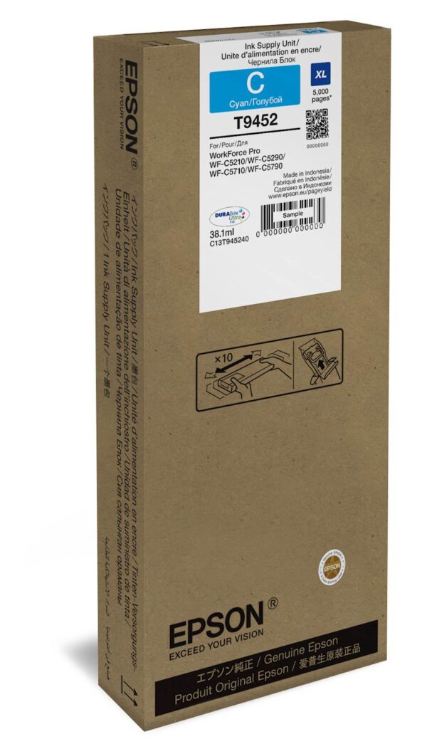 Tinta EPSON WF-C5790 XL Cyan 5k Tinta EPSON WF-C5790 XL Cyan 5k