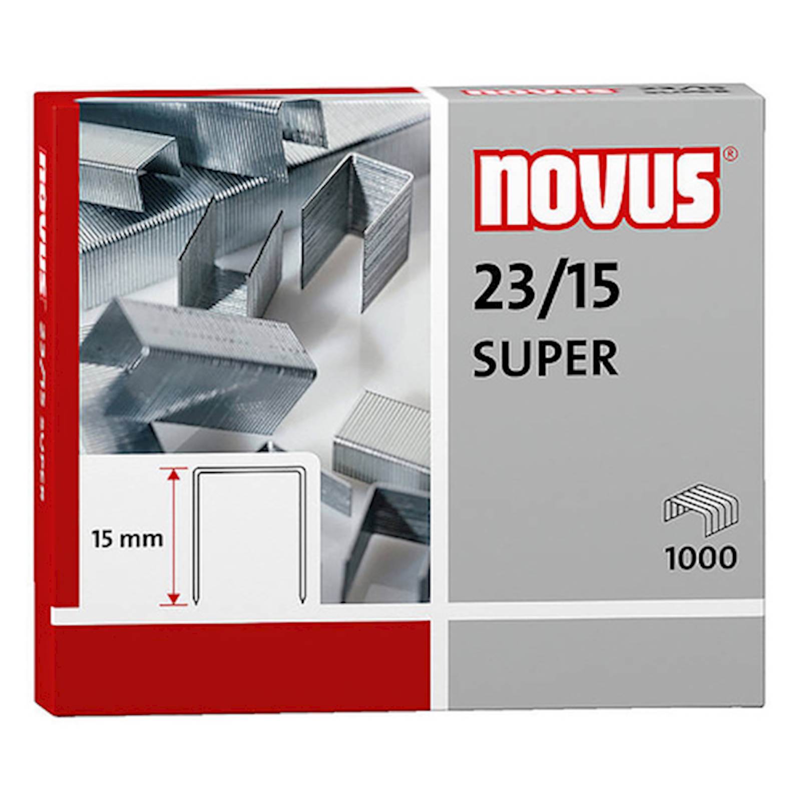Klamerice Novus 23/15, 1000 komada